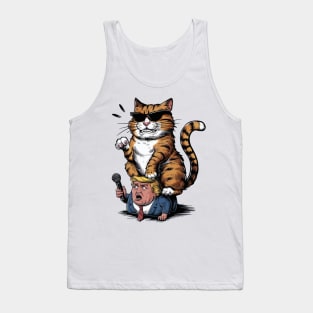 Cats Against Trump, Funny Cat Tank Top